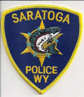 Saratoga Police
Thanks to EmblemAndPatchSales.com for this scan.
Keywords: wyoming