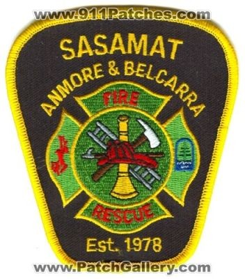 Sasamat Anmore & Belcarra Fire Rescue (Canada BC)
Scan By: PatchGallery.com
Keywords: and