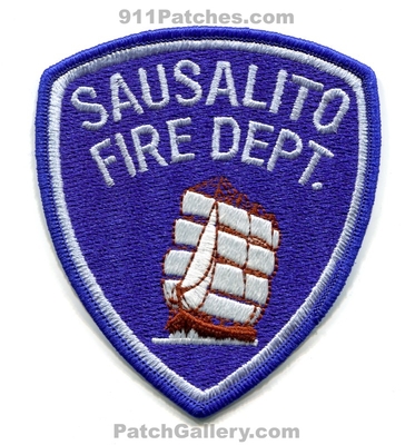 Sausalito Fire Department Patch (California)
Scan By: PatchGallery.com
Keywords: dept.