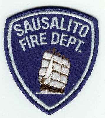 Sausalito Fire Dept
Thanks to PaulsFirePatches.com for this scan.
Keywords: california department