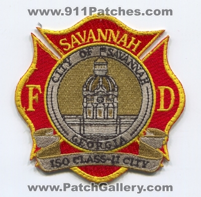 Savannah Fire Department Patch (Georgia)
Scan By: PatchGallery.com
Keywords: dept. fd city of iso class ii 2