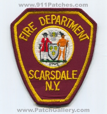 Scarsdale Fire Department Patch (New York)
Scan By: PatchGallery.com
Keywords: dept. n.y.
