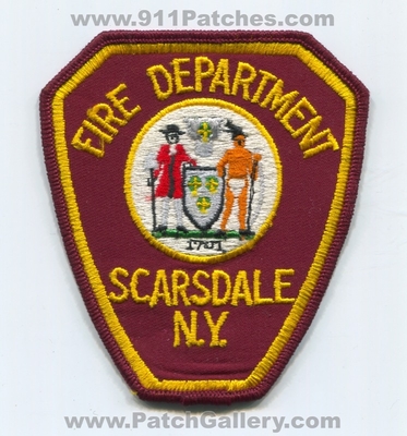 Scarsdale Fire Department Patch (New York)
Scan By: PatchGallery.com
Keywords: dept. n.y.