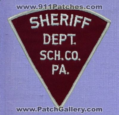 Schuylkill County Sheriff's Department (Pennsylvania)
Thanks to apdsgt for this scan.
Keywords: sheriffs dept. sch. co. pa.