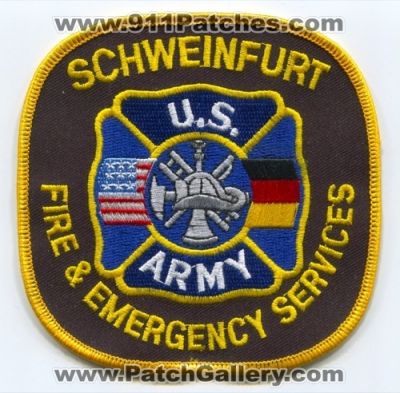 Schweinfurt Fire and Emergency Services US Army (Germany)
Scan By: PatchGallery.com
Keywords: & u.s.