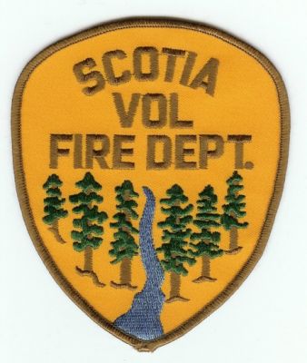 Scotia Vol Fire Dept
Thanks to PaulsFirePatches.com for this scan.
Keywords: california volunteer department