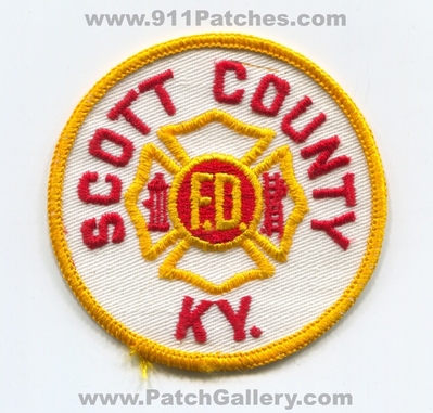 Scott County Fire Department Patch (Kentucky)
Scan By: PatchGallery.com
Keywords: co. dept. f.d. fd ky.