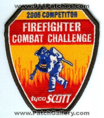 Scott FireFighter Combat Challenge 2006 Competitor
Scan By: PatchGallery.com
Keywords: tyco