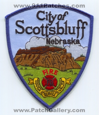 Scottsbluff Fire Department Patch (Nebraska)
Scan By: PatchGallery.com
Keywords: city of dept. fd