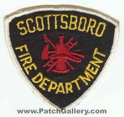 Scottsboro Fire Department (Alabama)
Thanks to PaulsFirePatches.com for this scan.
