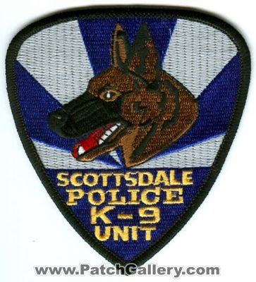 Scottsdale Police K-9 Unit (Arizona)
Scan By: PatchGallery.com
Keywords: k9