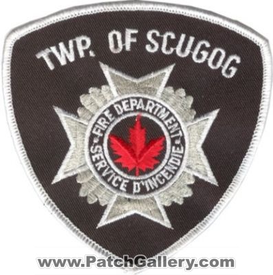 Scugog Twp Fire Department (Canada ON)
Thanks to zwpatch.ca for this scan.
Keywords: township of