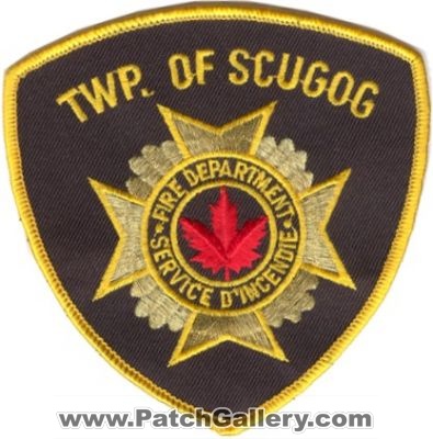 Scugog Twp Fire Department (Canada ON)
Thanks to zwpatch.ca for this scan.
Keywords: township of