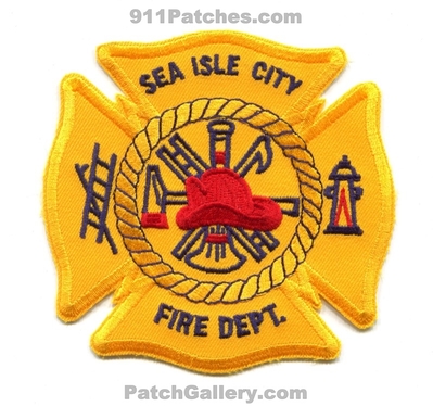 Sea Isle City Fire Department Patch (New Jersey)
Scan By: PatchGallery.com
Keywords: dept.