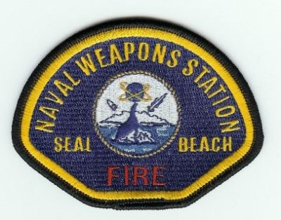 Seal Beach Fire Naval Weapons Station
Thanks to PaulsFirePatches.com for this scan.
Keywords: california nws us navy