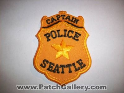 Seattle Police Department Captain (Washington)
Thanks to 2summit25 for this picture.
Keywords: dept.