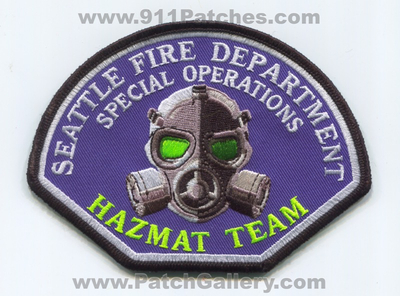 Seattle Fire Department Special Operations Hazmat Team Patch (Washington)
[b]Scan From: Our Collection[/b]
Keywords: dept. sfd s.f.d. company co. station hazardous materials haz-mat