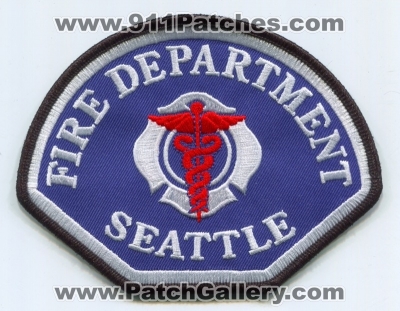 Seattle Fire Department Paramedic Patch (Washington)
[b]Scan From: Our Collection[/b]
Keywords: dept. sfd ems