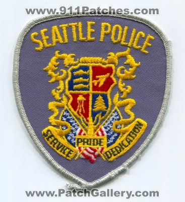 Seattle Police Department (Washington)
Scan By: PatchGallery.com
Keywords: dept.