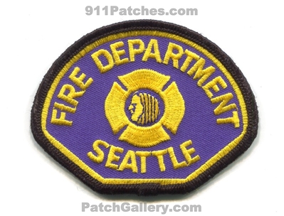 Seattle Fire Department Patch (Washington)
[b]Scan From: Our Collection[/b]
Keywords: dept.