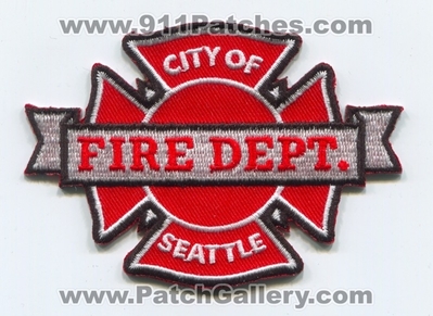 Seattle Fire Department Patch (Washington)
[b]Scan From: Our Collection[/b]
Keywords: city of dept.
