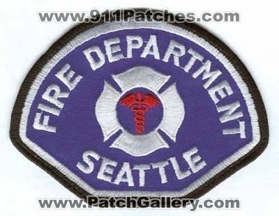 Seattle Fire Department Paramedic Patch (Washington)
[b]Scan From: Our Collection[/b]
Keywords: dept. sfd ems