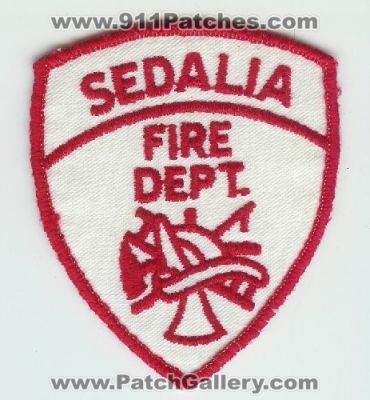Sedalia Fire Department (Missouri)
Thanks to Mark C Barilovich for this scan.
Keywords: dept.