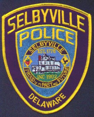 Selbyville Police
Thanks to EmblemAndPatchSales.com for this scan.
Keywords: delaware