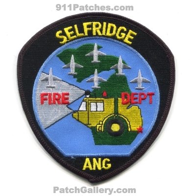Selfridge Air National Guard Base ANGB Fire Department USAF Military Patch (Michigan)
Scan By: PatchGallery.com
Keywords: dept. crash rescue cfr arff aircraft airport firefighter firefighting