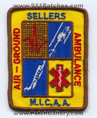Sellers Air Ground Ambulance (UNKNOWN STATE)
Scan By: PatchGallery.com
Keywords: ems medical helicopter micaa m.i.c.a.a.