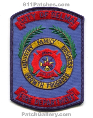Selma Fire Department Patch (Texas)
Scan By: PatchGallery.com
Keywords: city of dept. industry family business growth progress