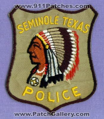 Seminole Police Department (Texas)
Thanks to apdsgt for this scan.
Keywords: dept.