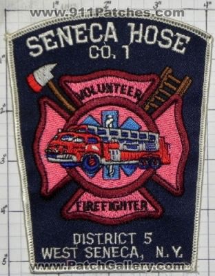 Seneca Fire Department Hose Company 1 District 5 (New York)
Thanks to swmpside for this picture.
Keywords: dept. west n.y. co. #1 volunteer firefighter