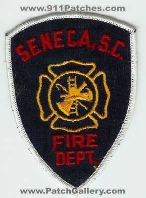 Seneca Fire Department (South Carolina)
Thanks to Mark C Barilovich for this scan.

Keywords: s.c. dept.