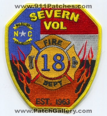 Severn Volunteer Fire Department 18 (North Carolina)
Scan By: PatchGallery.com
Keywords: vol. dept.