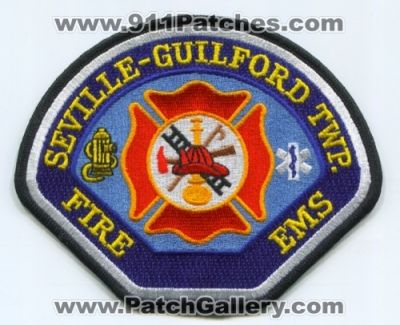 Seville Guilford Township Fire EMS Department (Ohio)
Scan By: PatchGallery.com
Keywords: twp. dept.