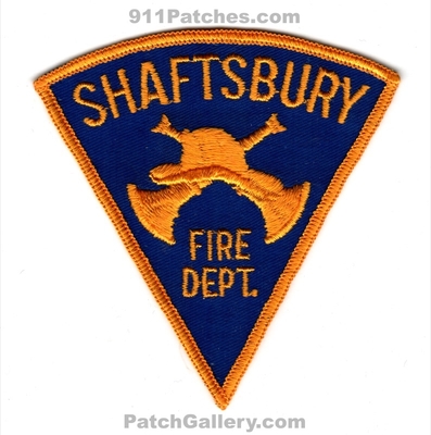 Shaftsbury Fire Department Patch (Vermont)
Scan By: PatchGallery.com
Keywords: dept.