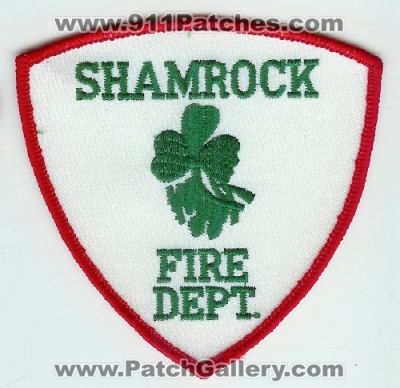 Shamrock Fire Department (Texas)
Thanks to Mark C Barilovich for this scan.
Keywords: dept.