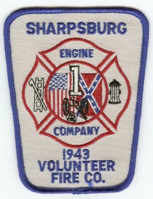 Sharpsburg Volunteer Fire Co
Thanks to PaulsFirePatches.com for this scan.
Keywords: maryland company engine 1