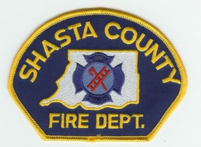 Shasta County Fire Dept
Thanks to PaulsFirePatches.com for this scan.
Keywords: california department