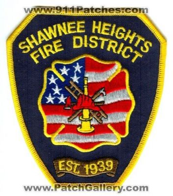 Shawnee Heights Fire District (Kansas)
Scan By: PatchGallery.com
Keywords: department dept.