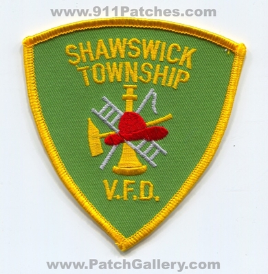 Shawswick Township Volunteer Fire Department Patch (Indiana)
Scan By: PatchGallery.com
Keywords: twp. vol. dept. vfd v.f.d.