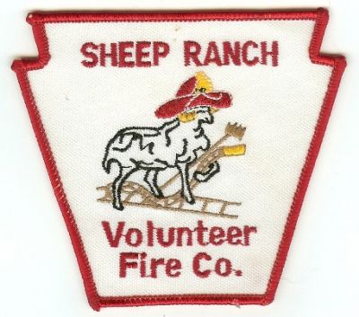 Sheep Ranch Volunteer Fire Co
Thanks to PaulsFirePatches.com for this scan.
Keywords: california company
