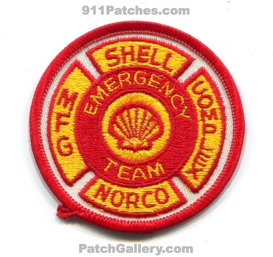 Shell Oil Norco Refinery Manufacturing Complex Fire Department Emergency Team Patch (Louisiana)
Scan By: PatchGallery.com
Keywords: oil gas petroleum refinery industrial plant emergency response team ert hazardous materials haz-mat hazmat dept.