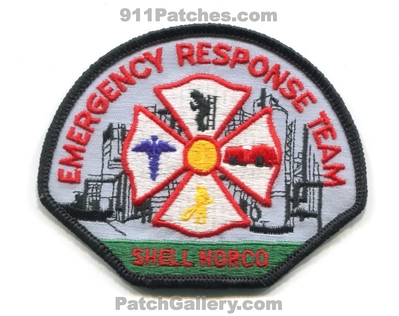 Shell Oil Norco Refinery Fire Department Emergency Response Team ERT Patch (Louisiana)
Scan By: PatchGallery.com
Keywords: oil gas petroleum refinery industrial plant emergency response team ert hazardous materials haz-mat hazmat dept.