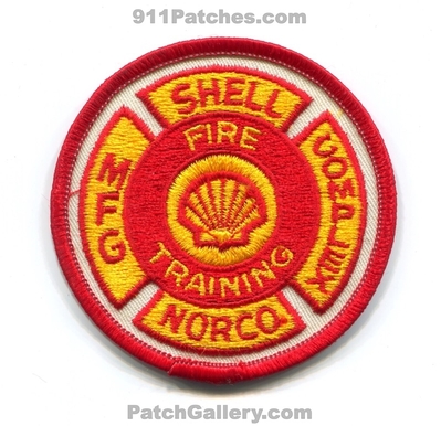 Shell Oil Norco Refinery Manufacturing Complex Fire Department Training Patch (Louisiana)
Scan By: PatchGallery.com
Keywords: oil gas petroleum refinery industrial plant emergency response team ert hazardous materials haz-mat hazmat dept.