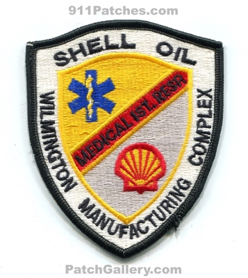 Shell Oil Refinery Wilmington Manufacturing Complex Medical First Responder EMS Patch (California)
Scan By: PatchGallery.com
Keywords: gas petroleum industrial emergency response team ert hazmat haz-mat 1st resr company co. wmc