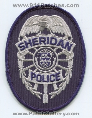 Sheridan Police Department Patch (Colorado)
Scan By: PatchGallery.com
Keywords: dept.