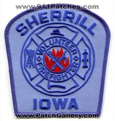 Sherrill Fire Department Volunteer FireFighter (Iowa)
Scan By: PatchGallery.com
Keywords: dept.