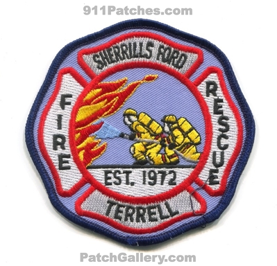 Sherrills Ford Terrell Fire Rescue Department Patch (North Carolina)
Scan By: PatchGallery.com
Keywords: dept. est. 1972